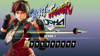 Sf5Ae - Arcade Mode Alpha Hard - Sakura Default Playthrough
