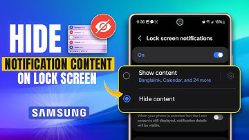 How to Hide Notification Content from the Lock Screen on a Samsung Galaxy Phone
