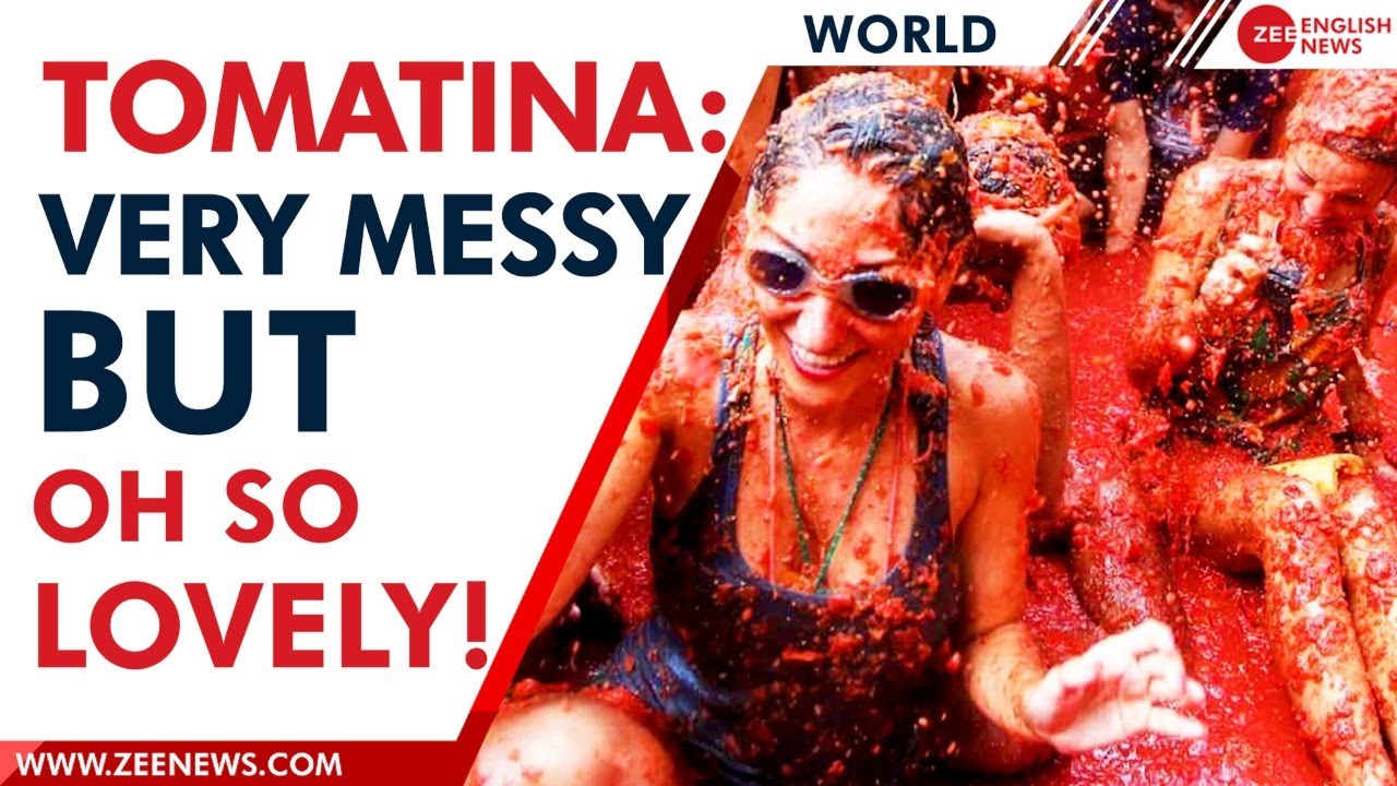 WATCH: Spain’s annual La Tomatina tomato fight. You just can't miss this!