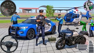 🚨 Police Car Chase Simulator 3D Game - Real Cop Cars Driving Simulator 2025 - Android Gameplay screenshot 1
