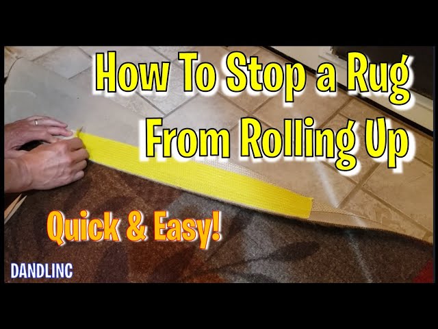 How To Stop Rugs from Slipping on Carpet 