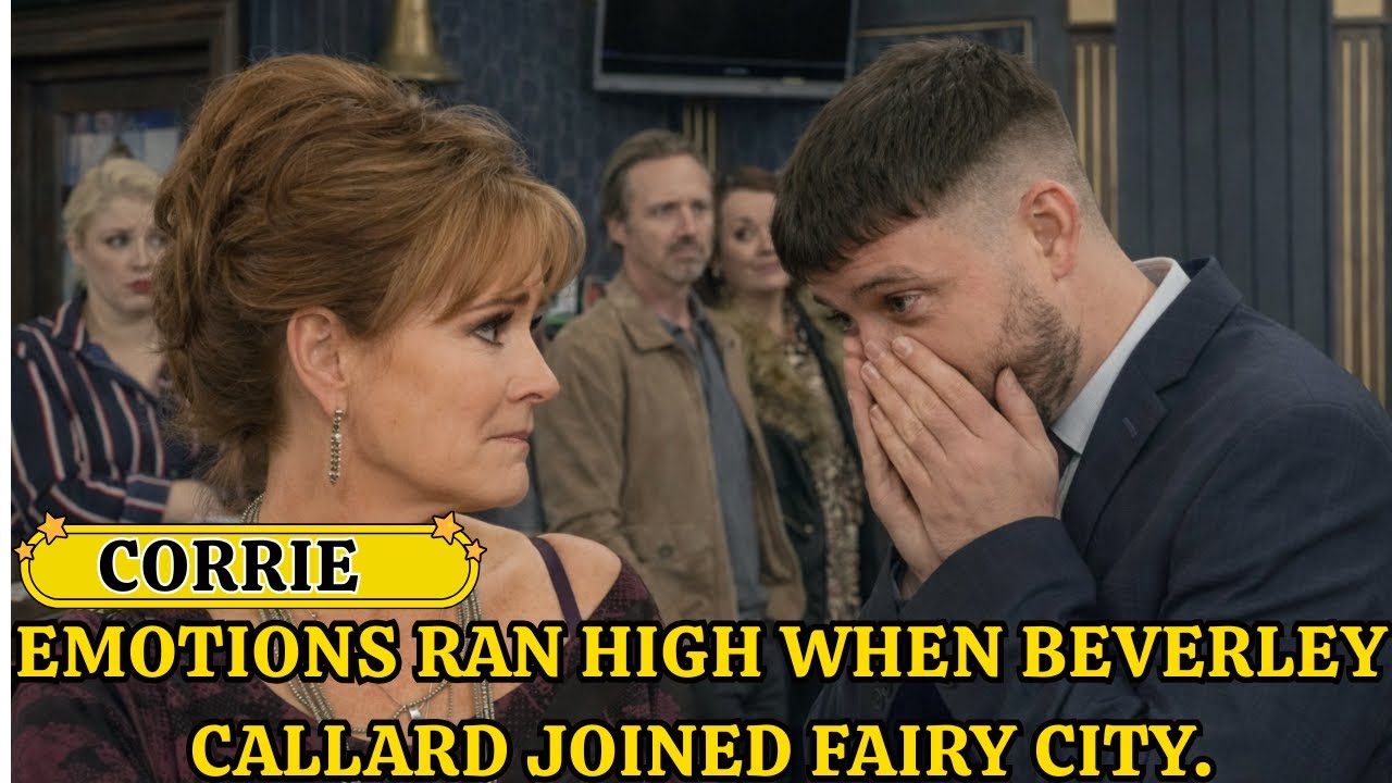 Emotions ran high when Beverley Callard joined Fairy City.