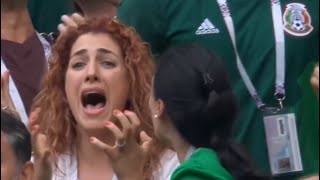 Lady "No Mames" México vs Germany // Russia 2018 🇷🇺 HD