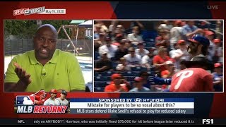 Wiley evaluated MLB stars defend Blake Snell's refusal to play for reduced salary | SFY