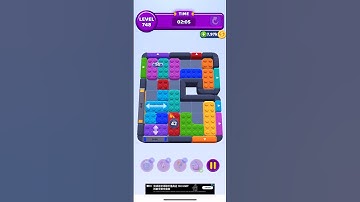Color Block Jam Level 748 solution #games #colorblockjam #gaming #gameplay #colorblockjamgame