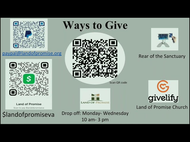 Land of Promise 8/9/2026