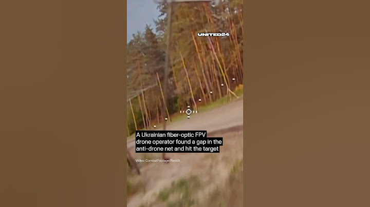 Ukrainian Drone Operator Found a Gap in the Anti Drone Net and Hit the Target #warinukraine #drone