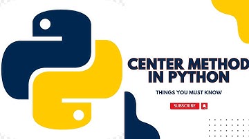 center method in python | string methods python |Python Tutorials 2023 #stringmethods #centermethod