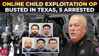 Texas: 5 held in multi-agency online child exploitation sting in Harris County; ICE suspects nabbed