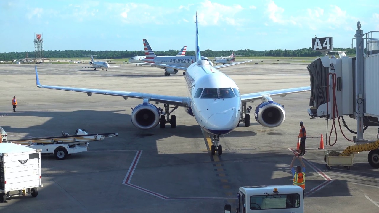 jetBlue Embraer E190 / Charlotte to New York JFK / 4K Video YouTube