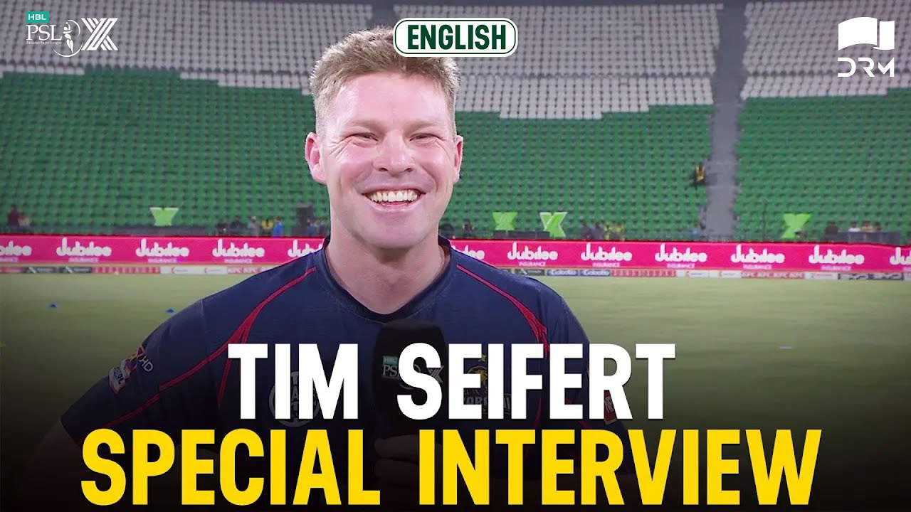 Tim Seifert Interview | Quetta Gladiators vs Karachi Kings | Match 15 | HBL PSL X | M3O1K