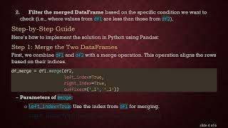 Comparing Two DataFrames to Find Highest Differences Using Pandas