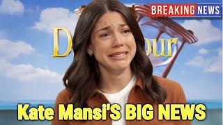 Days of our lives spoilers: SHOCKING NEWS - Kate Mansi Shocks DOOL and GH Fans