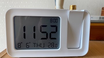 時刻投影デジタル目覚まし時計 The Projection Digital Alarm Clock.