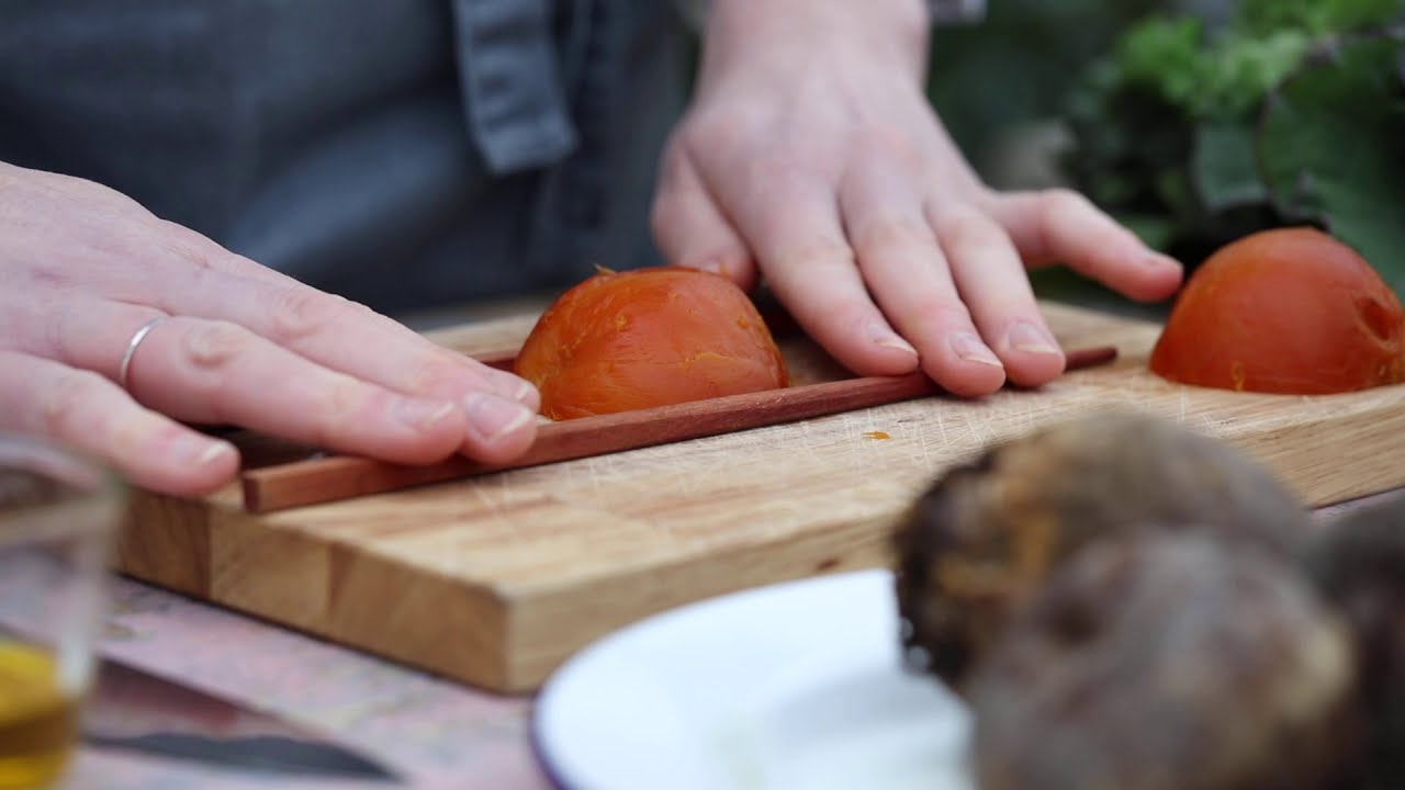 How to Hasselback Cut a Beetroot