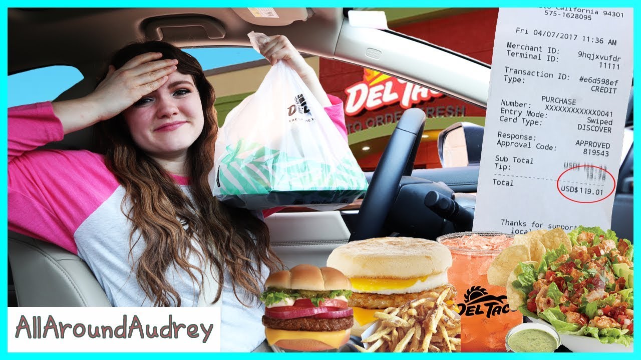 Letting The Person In FRONT Of Me DECiDE What I Eat For 24 Hours / AllAroundAudrey