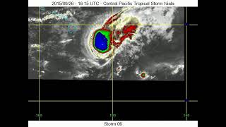 2015 Central Pacific Hurricane Season: Tracked Storm #06 - Tropical Storm Niala