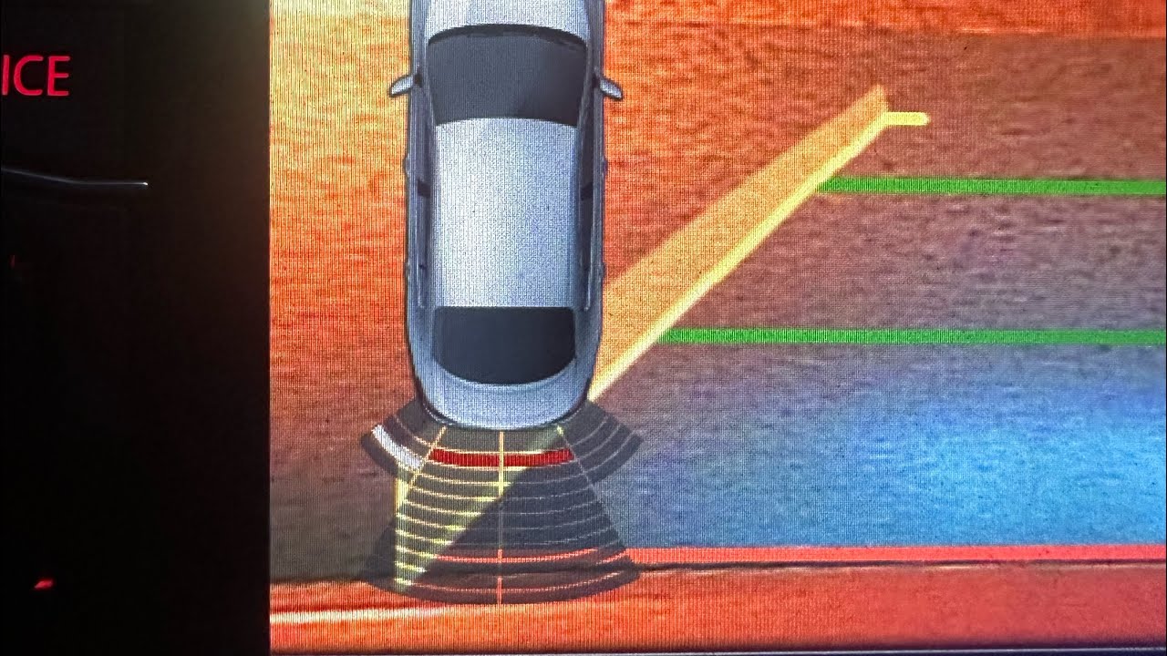 Sonido de los sensores de aparcamiento con puntos en amarillo - Retrofit  Mercedes