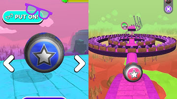 Going Balls Speedrun Challenge Vs Reverse Balls Speedrun Walkthrough Gameplay