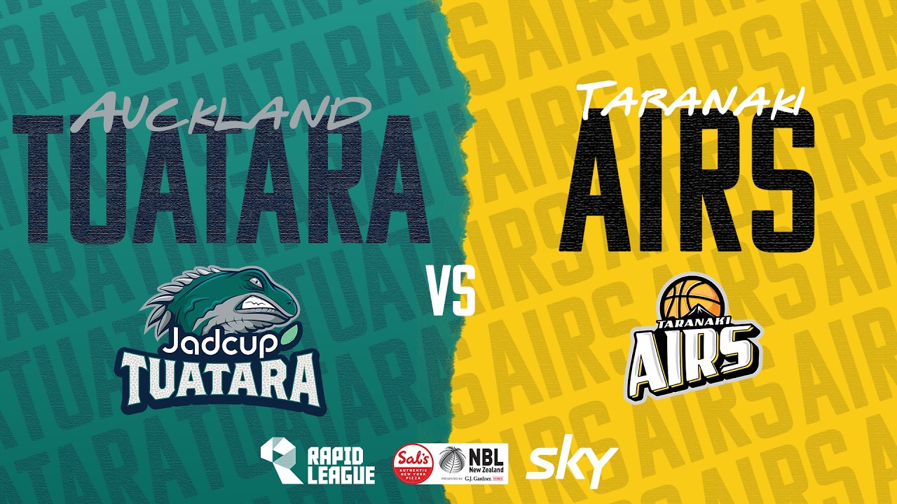 LIVE 🔴 Auckland Tuatara v Taranaki Airs | @SalsNBL 2026