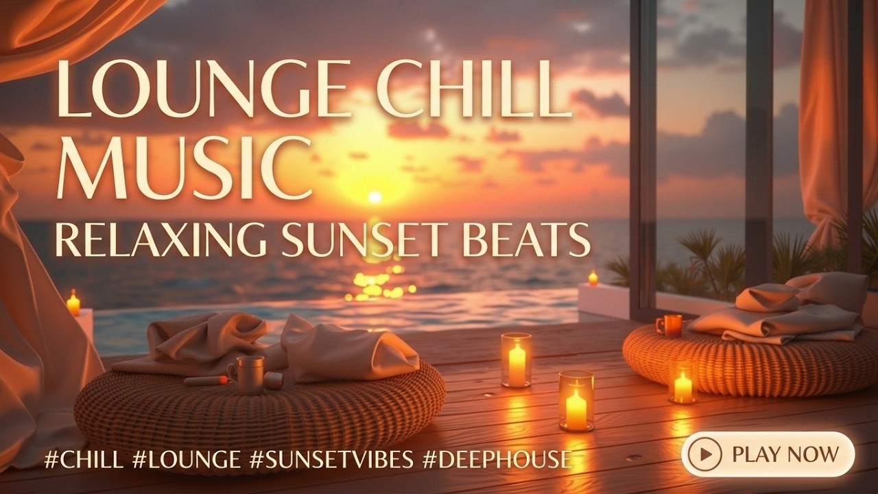 Smooth Chillout Lounge Music - Relaxing Sunset Vibes for Work and ...