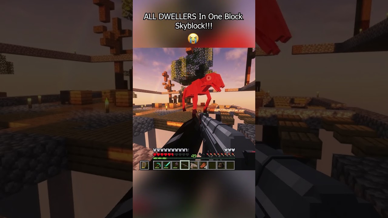 Every Dweller Mod In One Block Skyblock 