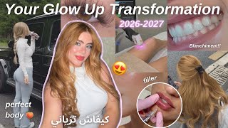 How to get your glow up |🤍💅🏻 كيفاش تزيّني فهاد الشهور اللي بقاو من 2026 🌬️🍂