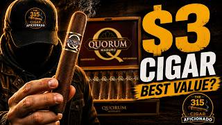 Can a $3 Cigar Actually Be Good? | J.C. Newman Quorum Maduro Unboxing