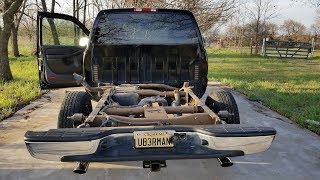 Replacing the Copart 2003 Chevy Truck Bed and Shocks