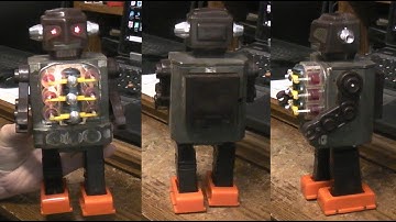 Amazing 50-year-old Horikawa Piston robot Prototype "sample" lives again.