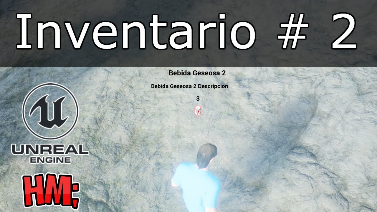 🎓 Tutorial Unreal Engine 4 Español Videojuego Survival | #6 Inventario ...