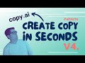 Create NEW social media profile copy using Copy.ai #shorts