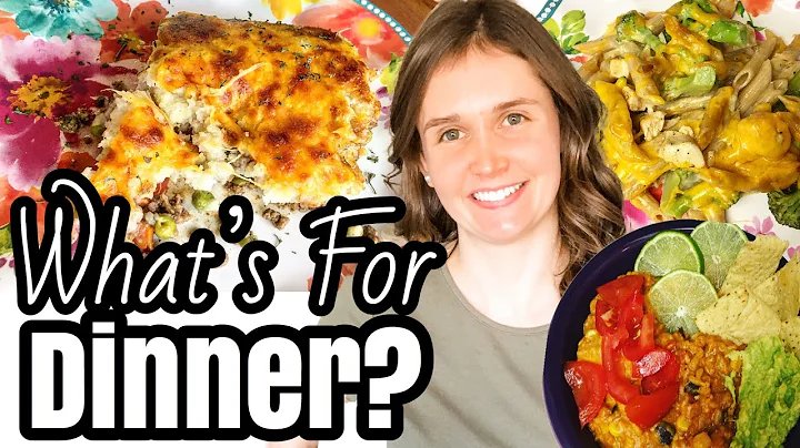 Whats For Dinner? | 6 Easy & Budget Friendly Meal ...