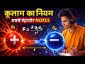 कूलाम का नियम | Coulomb’s Law Class 12 Physics | सबसे बेहतरीन Notes | हिंदी में