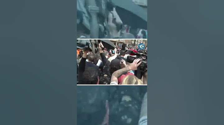 El video de la agresión a los reyes de España