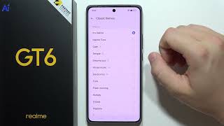 Realme GT 6: Change Ringtone