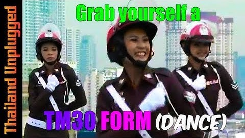 ThailandsTM 30 FORM DANCE  in Thailand TM-30