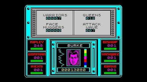 Aliens  - ZX Spectrum Game Ending