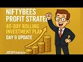 NIFTYBEES Profit Strategy: 40-Day Rolling Investment – Day 9 Update | Momentum Builds, Vision Holds🌱