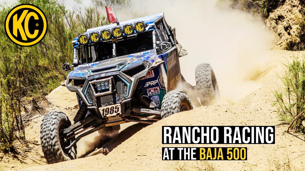 KC HiLiTES® - Rancho Racing Flying to the Baja 500 Podium