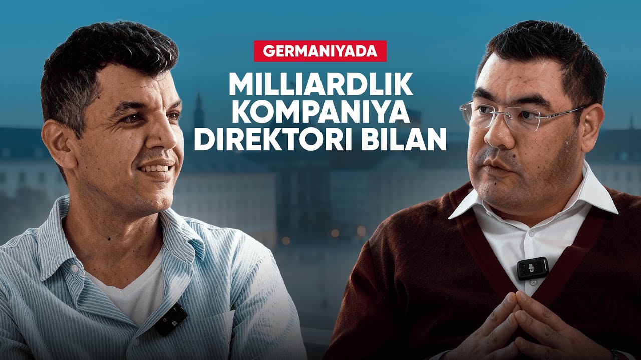 Millardlik kompaniyadagi o‘zbek rahbar | Germaniya | Yo´lovchi
