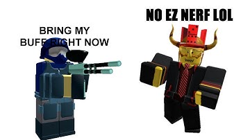 Paintballer Nerf in a Nutshell.. Tower Defense Simulator