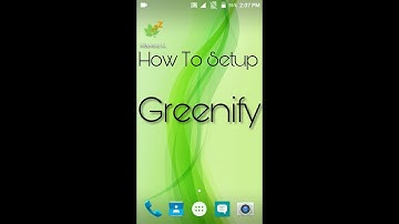 How To Setup Greenify