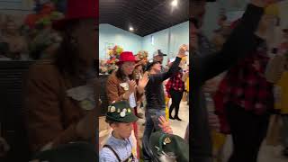 Chicken Dance with Alex Meixner at 2023 Wurstfest Kinderhalle