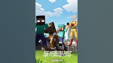 (1.3k Subs Special) Herobrine VS Saitama (Who is Strongest) #minecraft #onepunchman #Shorts