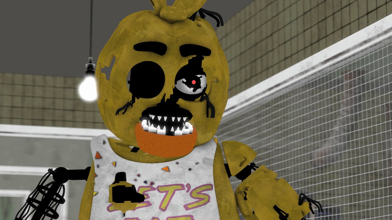 [SFM/FNAF] Springscrap Vs ScrapChica - YouTube