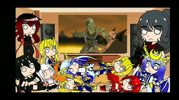Female Kaijus react to Doom Eternal rap, Doom vs Godzilla and the Hobbit Bard vs Smaug