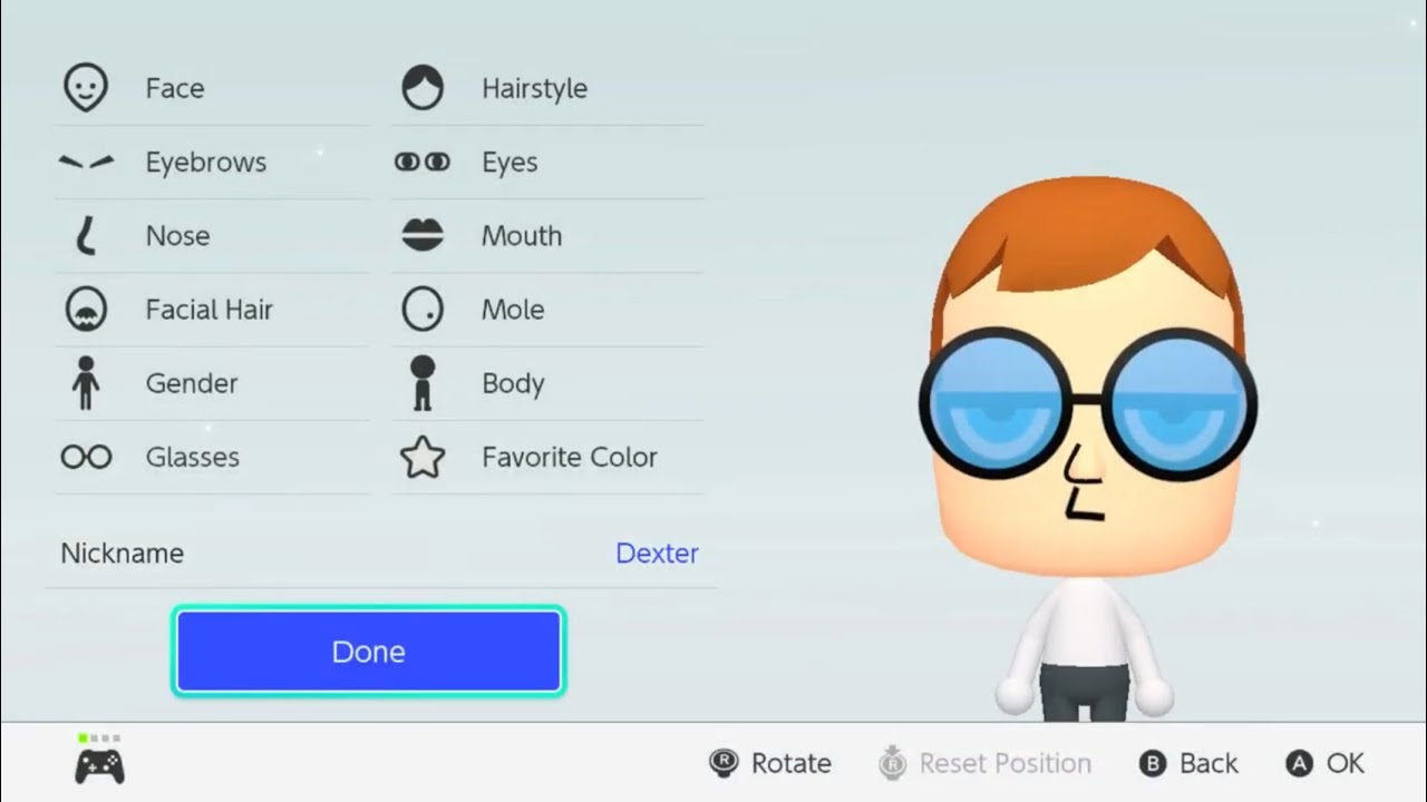 miiページ How to make a Dexter mii (Dexter's Laboratory) - YouTube