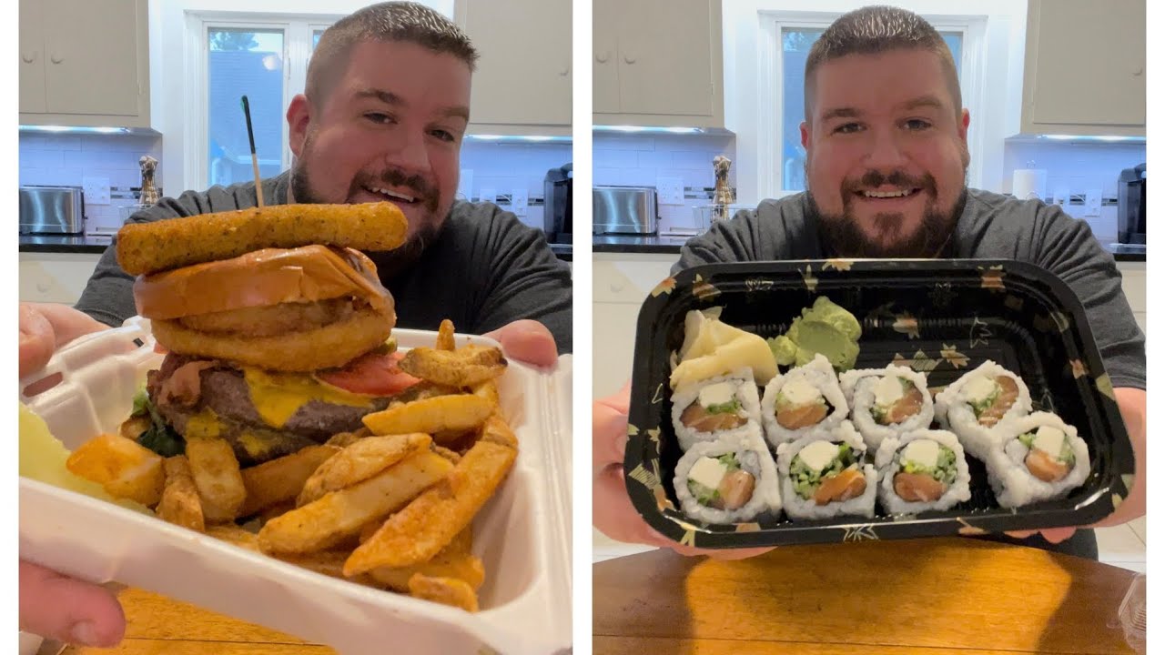JD’s Burger Co and Sushi Mac Daddy and Sushi REVIEW!