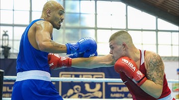 Isaac Okoh (ENG) vs. Luis Gjolena (ALB) EUBC U23 Championships 2024 QF